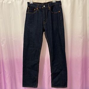 Levi's Men's Dark Indigo Straight Jeans NWOT